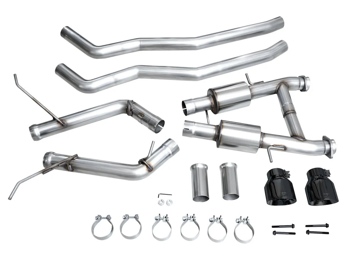 AWE Track Edition Exhaust for Dodge Durango 3.6 / 5.7 - Chrome Silver Tips product image
