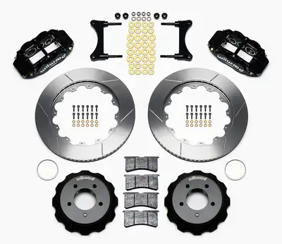 Wilwood Brakes 1993 - 1995 Mazda Forged Narrow Superlite 6R Big Brake Front Brake Kit (Hat) - 140-11964