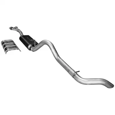 Flowmaster 96-99 Chev. / GMC Truck 1/2Ton 5.7L (W/Dual Flanged Cats) 2/4 Wheel Drive Ext.Cab / Short Bed 141in WB Heat Shield 3.00in Outlet 70 Series Big Block II Muffler American Thunder SOS 16 Gauge Aluminized Steel