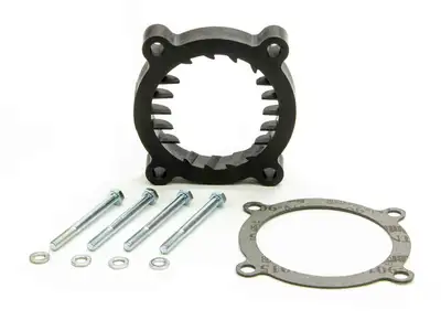 Volant Vortice Throttle Body Spacer; Increases Lower End Torque/Fuel Efficiency/Throttle Response w/Stock Or Volant Intakes; Incl. Gasket And Hardware; Glass-Filled Nylon Composite;