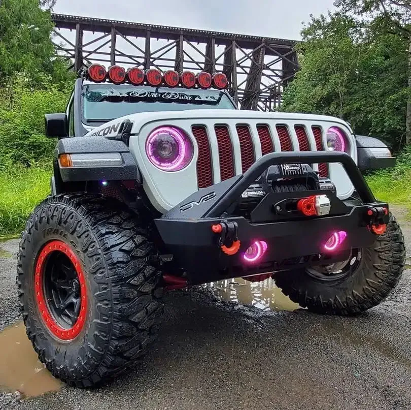 ORACLE Lighting Oculus™ ColorSHIFT Bi-LED Projector Headlights for Jeep JL / Gladiator JT product image