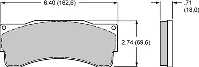 Wilwood Brakes Wilwood CALIPERTC1.751.381.38 ROTORLH