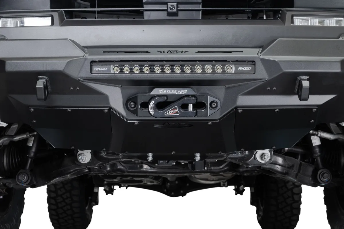 Addictive Desert Designs 2025 Toyota 4Runner Stealth Center Mount Front Bumper with Top Hoop F710353070103 product image