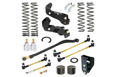 Rock Jock Driver Lift Kit for JL Wrangler w/ Diesel engine 3.5 Inch lift RockJock 4X4