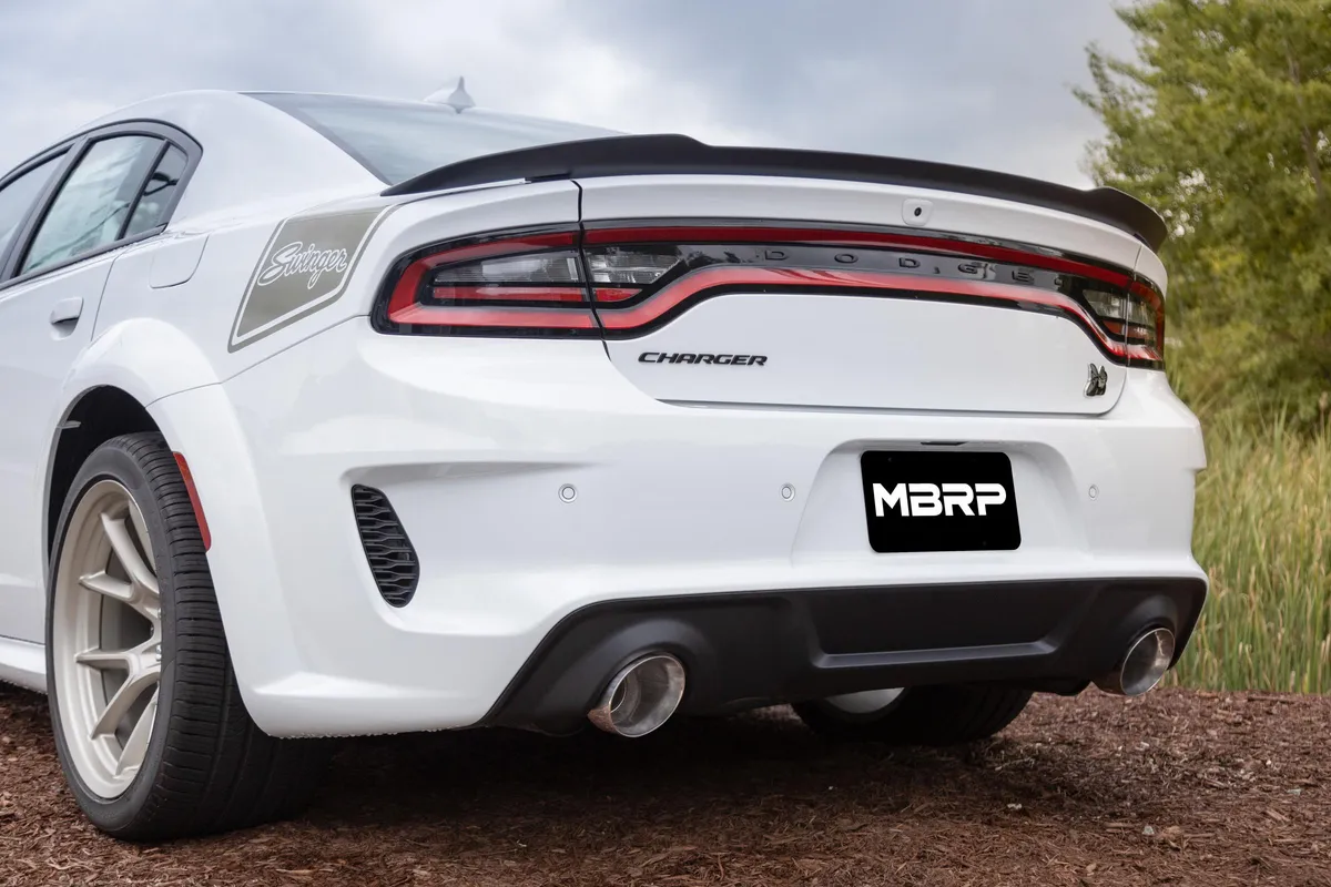 2015-Up Dodge Durango/Charger T304 Stainless Steel Tips, 5 Inch OD Out, Angle Cut, Sold In Pairs MBRP product image