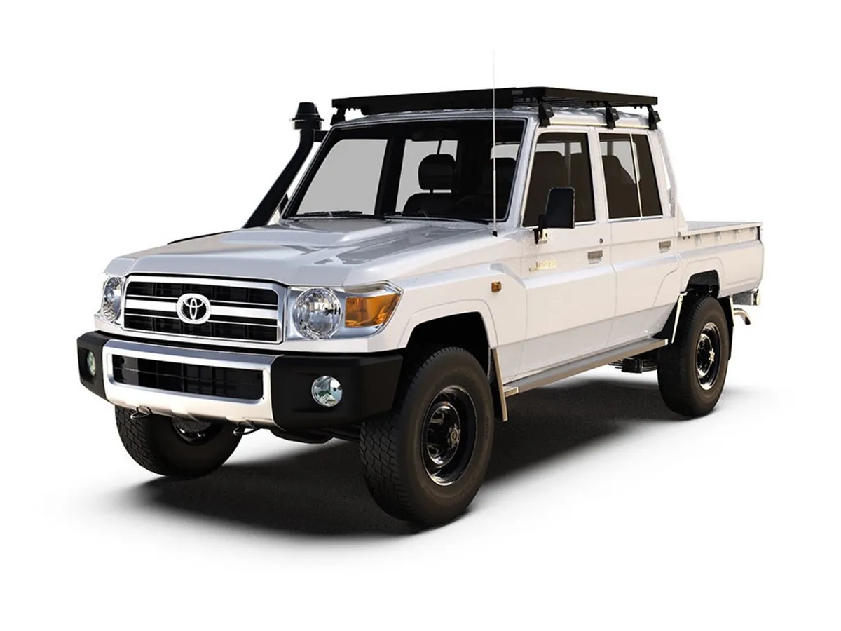Slimline II Roof Rack Kit; For 1999-2023 Toyota Land Cruiser 78 Series Double Cab Pickup; 1425 W x 1560 L; product image