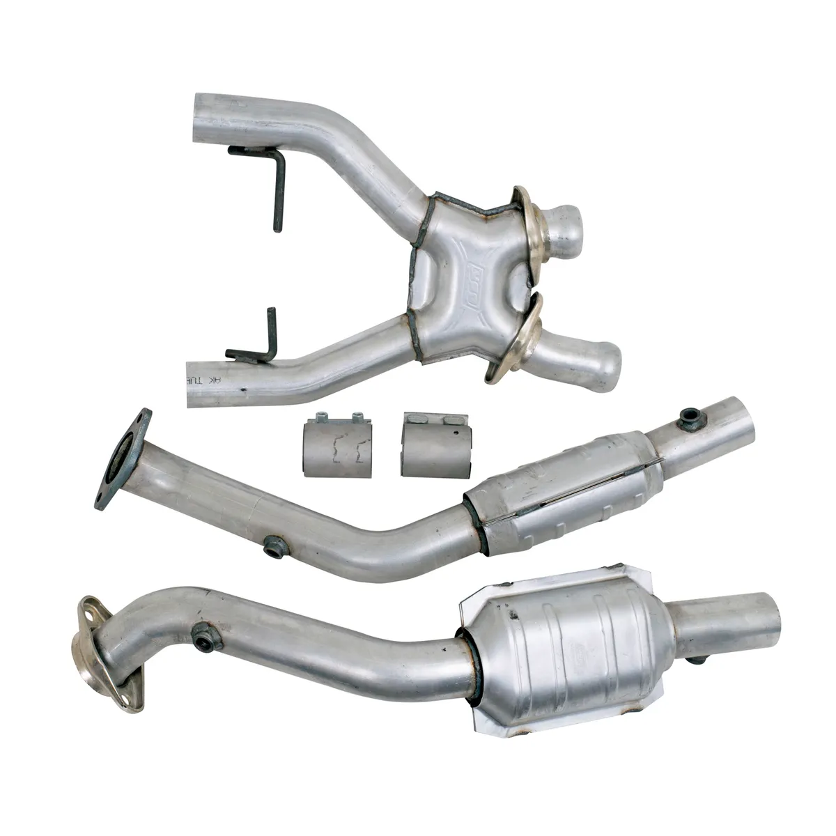 1996-1998 Mustang Cobra 4.6l-4v 2.5 Full X-Pipe Wconverters product image