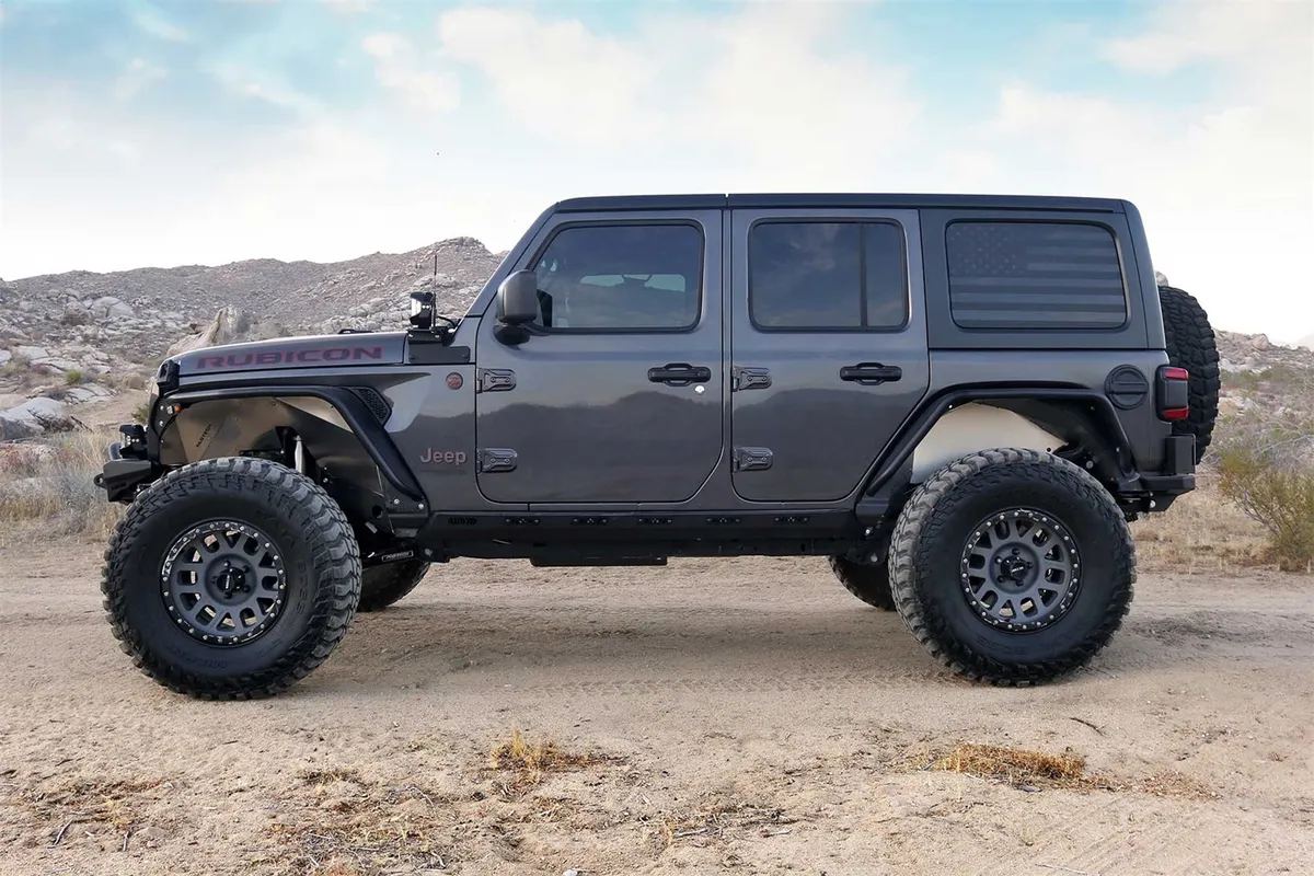 18c Jeep Wrangler Jl; 20c Gladiator JT Inner Fenders Front w/ Fabtech Tube Fenders product image