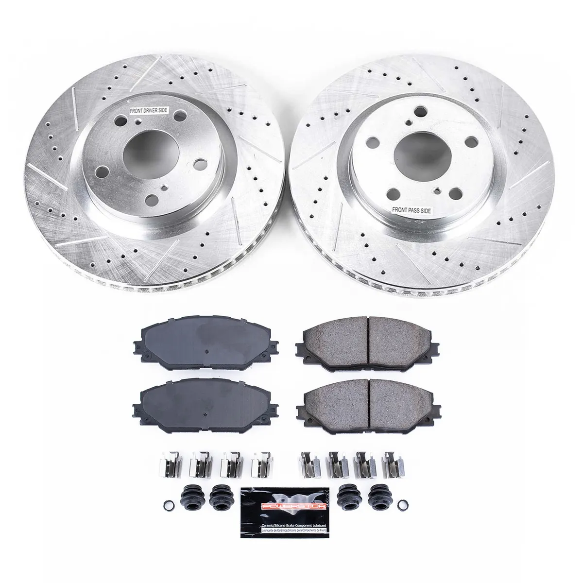 Z23 Evolution Brake Kit Front 2009-2010 Pontiac Vibe 2016 Scion im 2011-2016 Scion tc 2017-2018 Toyo product image