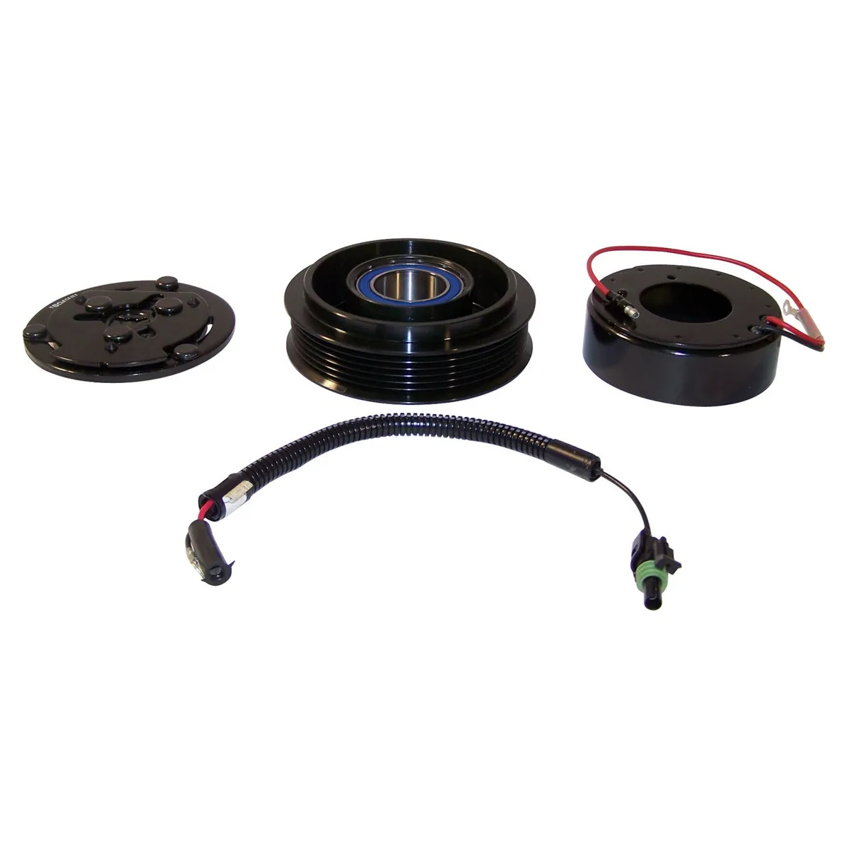 Crown Automotive Jeep Replacement 1991-1993 YJ Wrangler w/ 6 Cyl Engine w/ Factory A/C;1991-1993 XJ Cherokee Briarwood MJ Comanche;1994-1995 YJ Wrangler w/ R12 (All Engines);
