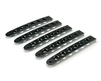 DV8 Offroad DV8 Offroad D-JP-190015-BK-5 Black Door Handles Inserts; 5-Pieces
