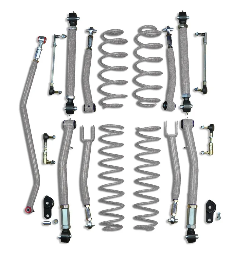 Steinjager Steinjäger Suspensions Wrangler JL 2018 - Present Lift Kit Gray Hammertone