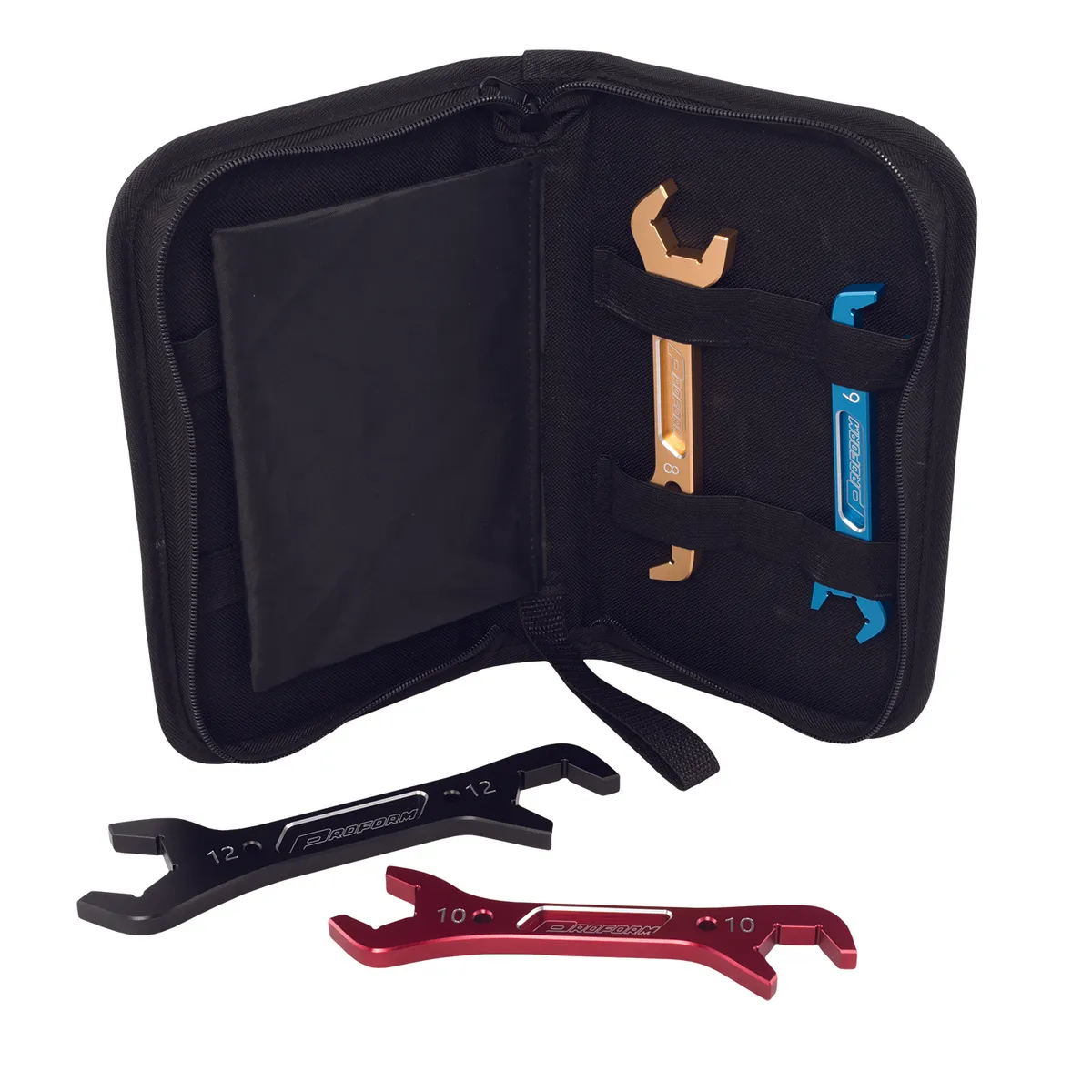 Aluminum an Wrench Set 4 Pieces Includes Size 6an Thru 12an product image