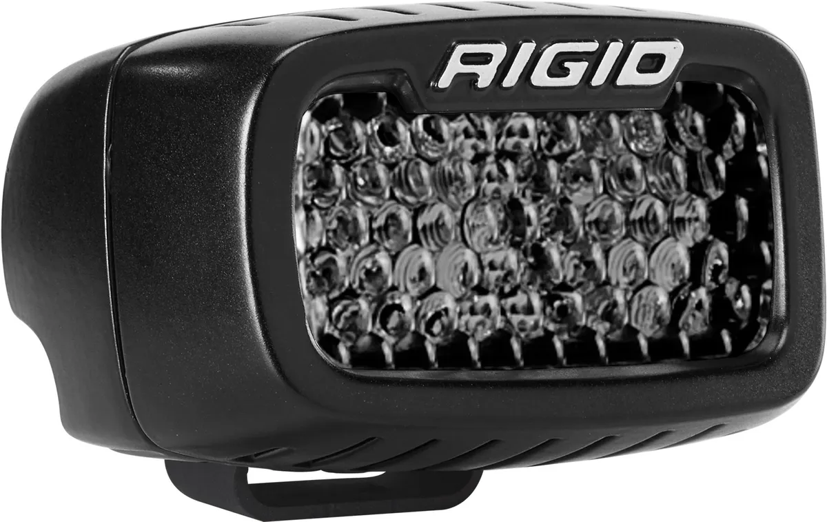 Rigid Industries 902513blk Sr-M Series Pro Midnight Edition, Spot Diffused, Surface Mount, Pair product image