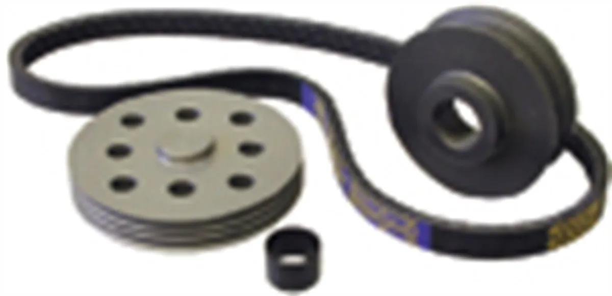Water Pump Drive System; Comes w/Serpentine Pulleys And 24 in. Belt; product image