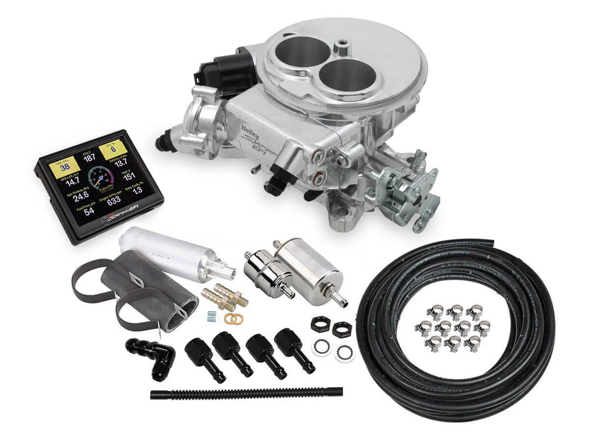 Holley Sniper 2300 EFI Master Kit Shiny Finish