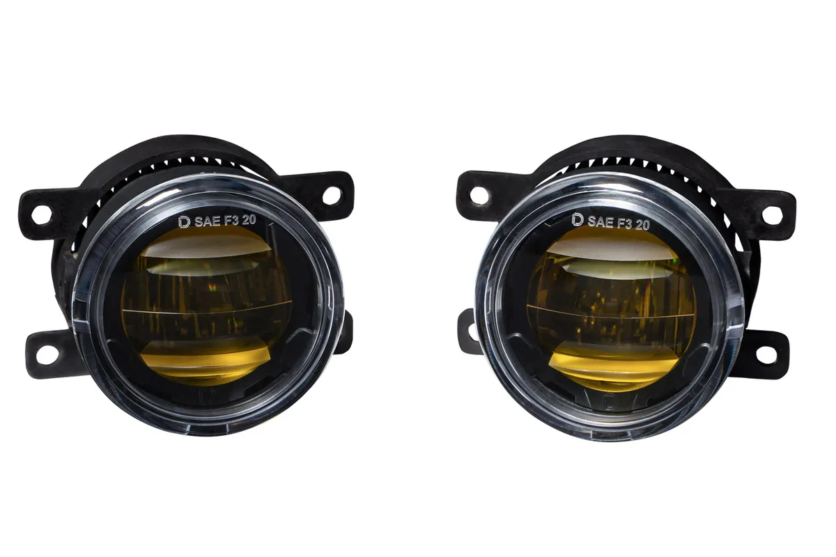 Diode Dynamics Elite Type A Fog Lamp, Yellow - Pair - Bronco 2021+ product image