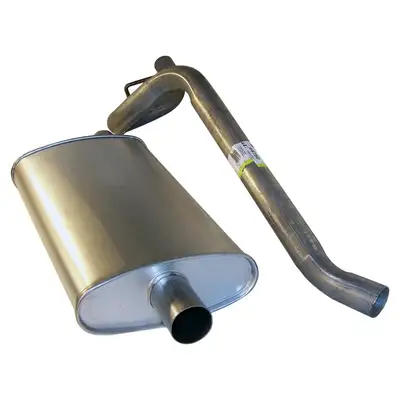 Crown Automotive Jeep Replacement Crown Automotive Jeep Replacement 52019138 Muffler & Tailpipe for 1993-1995 Jeep XJ Cherokee w/ 2.5L, 4.0L Engines