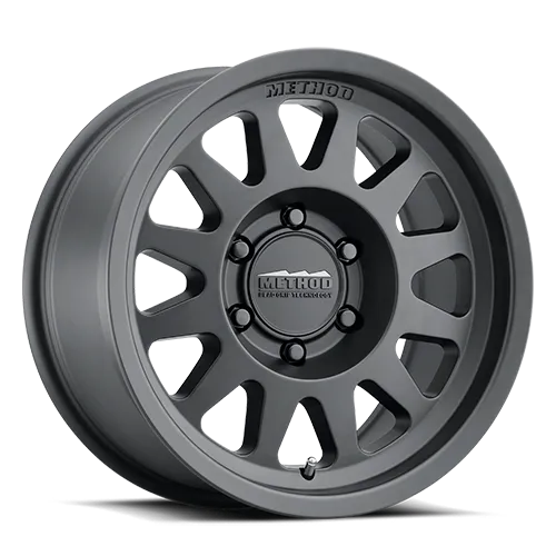 Aluminum Wheels 17x8.5 Bead Grip MR704 Bolt Pattern 5 On 127 Offset 0 Lip Size 1.81 Matte Black MB Method product image
