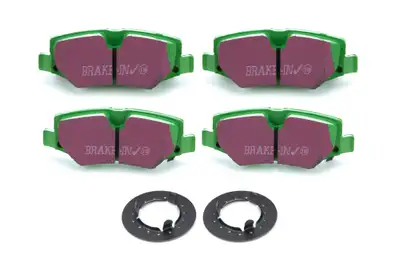 EBC Brakes 6000 Series Greenstuff Truck/SUV Brakes Disc Pads; FMSI Pad No. D1274; Solid; 316mm Dia.; 76mm Height; 12mm Thick; 72.1mm Center Hole Dia.; Pad Dimensions: 177 x 43 x 16mm;