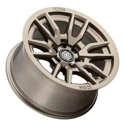ICON Vehicle Dynamics Icon Alloys Vector 6 Bronze 17 X 8.5 / 6 X 120 / 0mm / 4.75 Bs