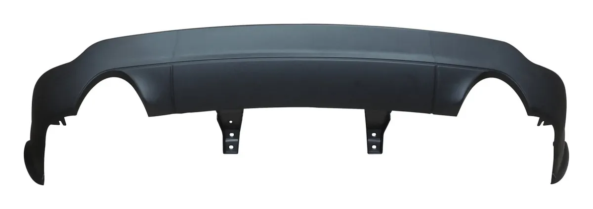 Rear Bumper Fascia; w/Dual Exhaust; w/o Tow Hitch; Black Textured Finish; Lower; product image
