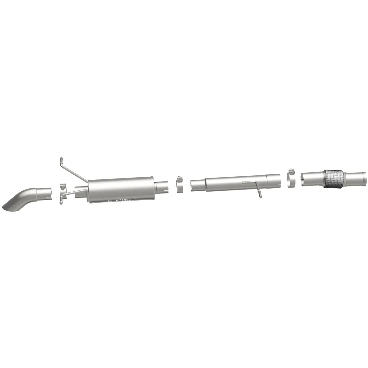 1418 Silverado/Sierra 1500 Std Cab 5.3l Off Road Pro Series Catback Exhaust Sy product image