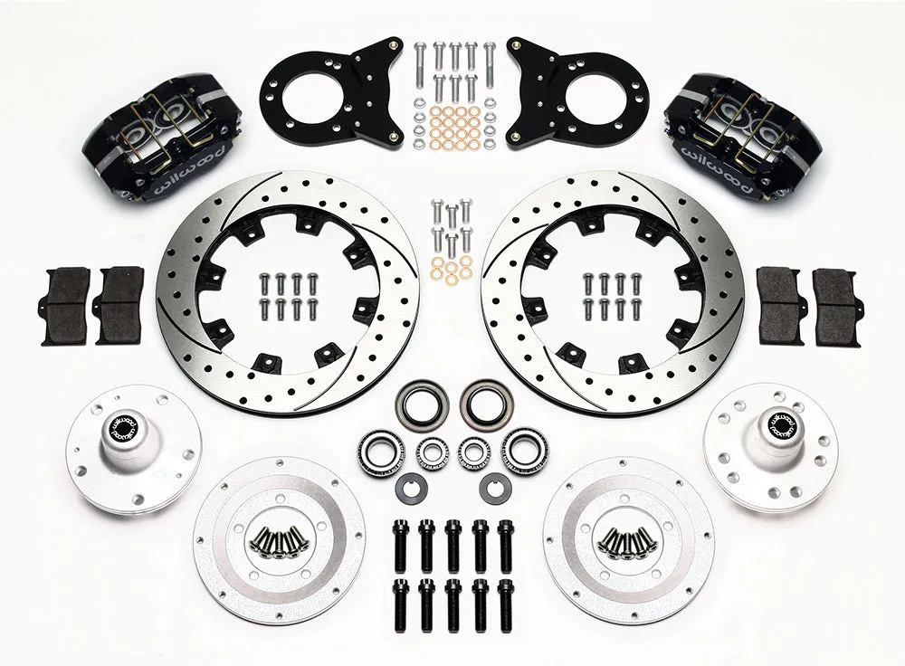 1963 - 1970 Ford, Mercury Dynapro Dust-Boot Big Brake Front Brake Kit (Hub) - 140-13344 product image