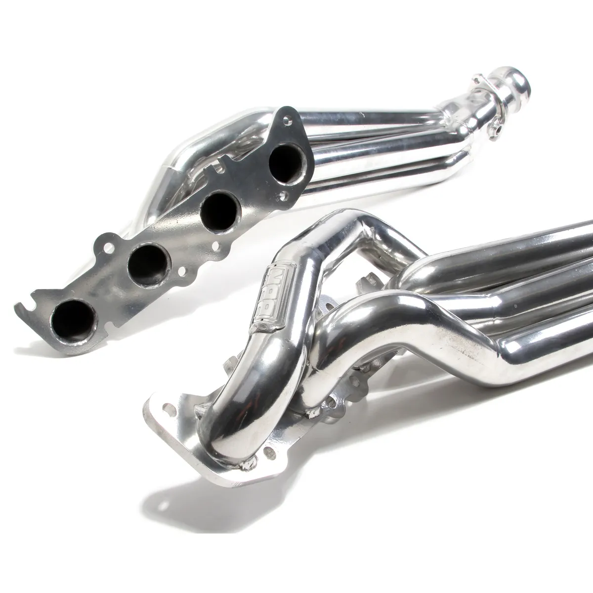 BBK 18560 1-7/8 Long Tube Headers Polished Silver Ceramic 11-23 Ford Mustang GT, 16-20 GT350 5.2 product image
