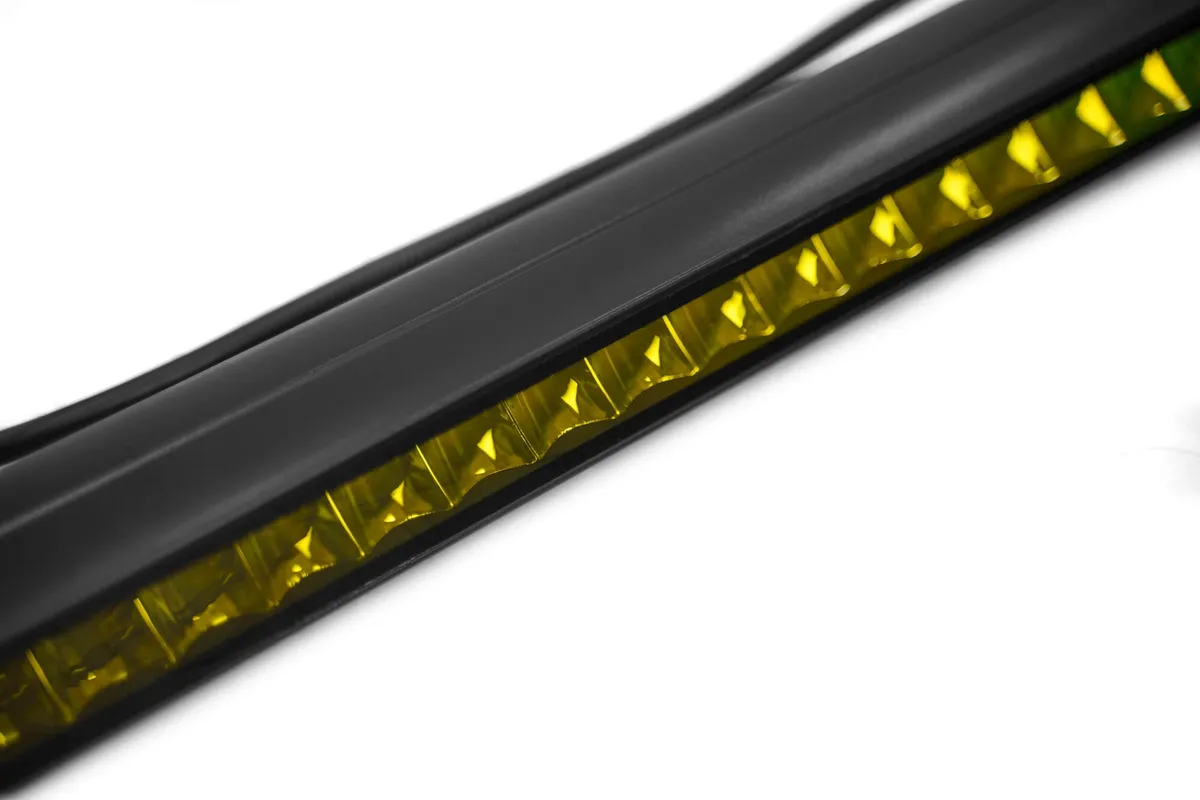 20-Inch Elite Series Amber LED Light Bar | Single Row product image
