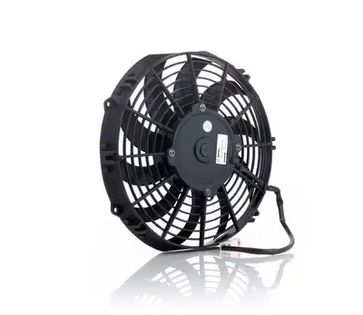 Be Cool 10 Inch Electric Puller Fan Euro Black Thin Line Be Cool Radiator