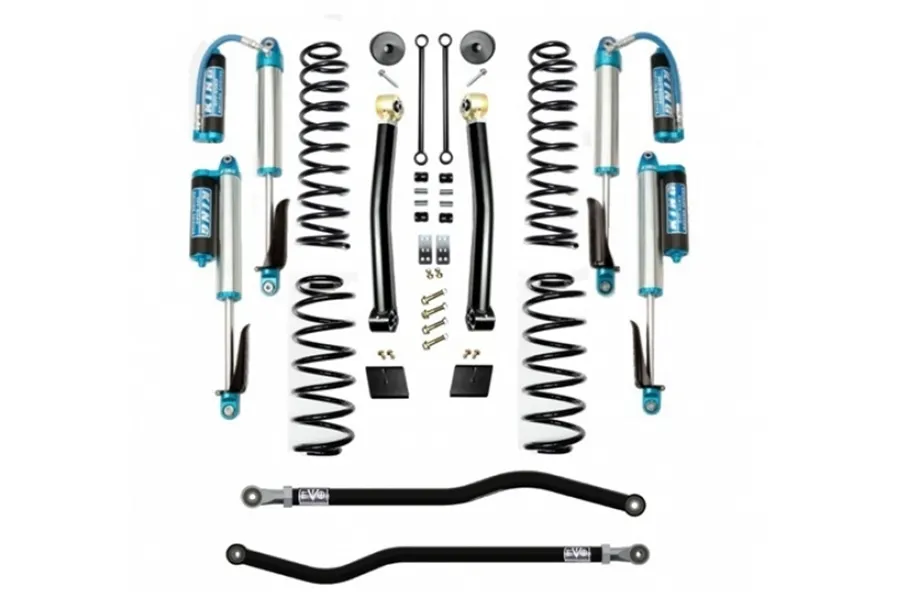 EVO Manufacturing Jeep Wrangler 2.5 Inch Diesel JL Lift Kit Enforcer Suspension Systems - Jeep Wrangler Unlimited