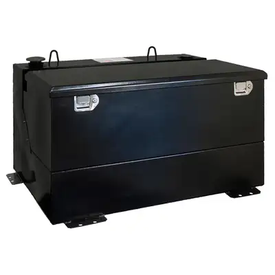 Better Built Black Steel Transfer Tank 75 Gallon Combo