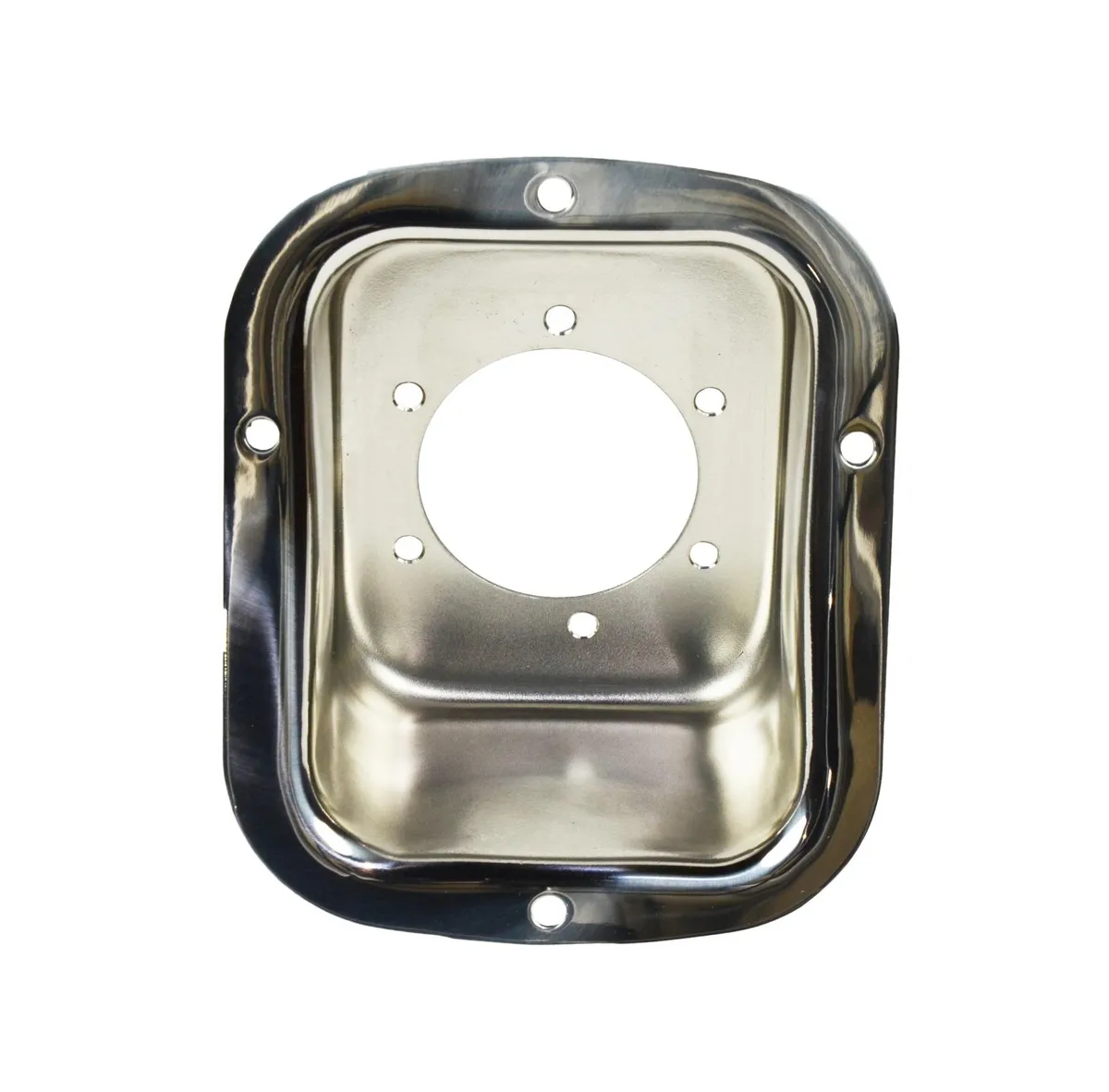 Jeep CJ/YJ Gas Filler Neck 78-95 CJ and Wrangler YJ Polished Silver Kentrol product image