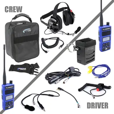 Rugged Radios Team Imsa 4c Racing System With Rugged r1 Handheld Radios