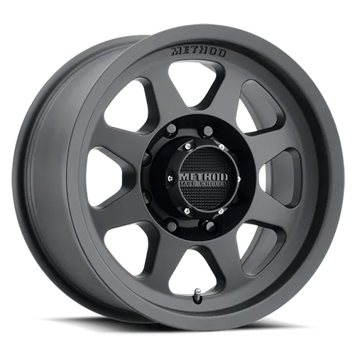 Aluminum Wheels 18x9 HD Bead Grip MR701 Bolt Pattern 8 On 165.1 Offset 18 Lip Size 1.81 Matte Black MB Method product image