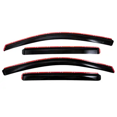 TrailFX Tfx Inchannel Wndw Vents Smoke 4pc