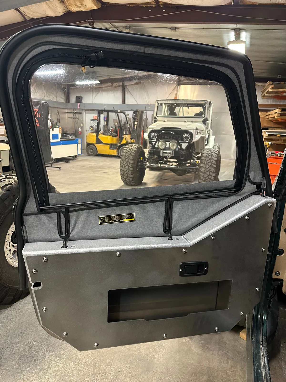 Aluminum Half Door Set (2) for Jeep TJ Wrangler (1997-2006) product image
