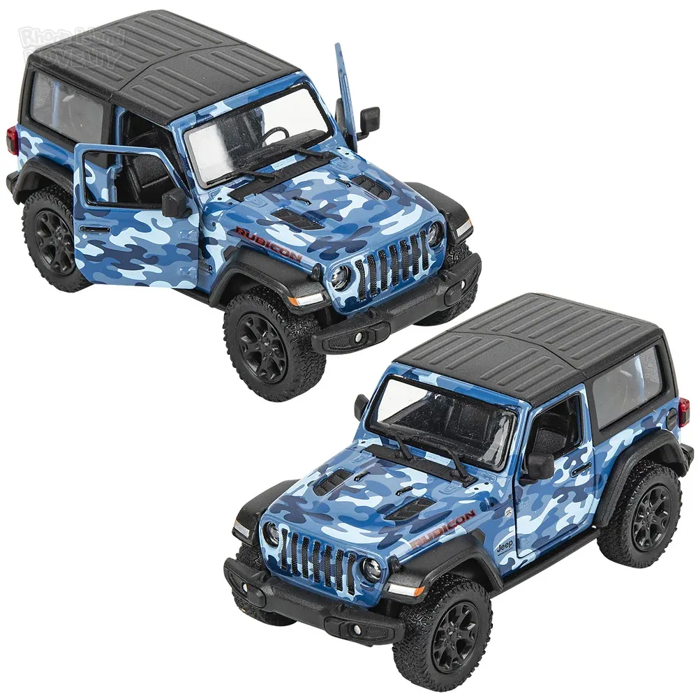 5\" Diecast 2018 Jeep Wrangler Camo Hard Top 12/Di product image