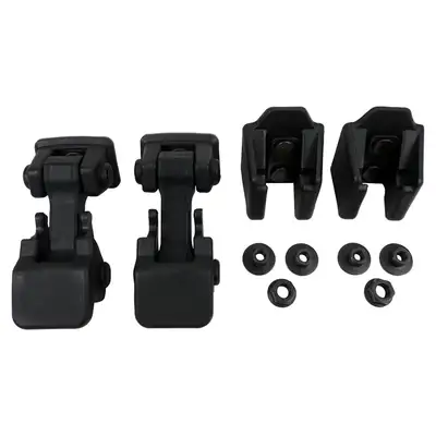 Crown Automotive Jeep Replacement 9706 Jeep Wrangler TJ Hood Catch Kit (2 Sets)