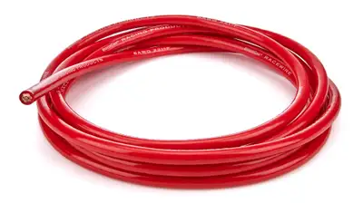 Quickcar Racing Products Battery Cable 6 Gauge Red 10ft Length