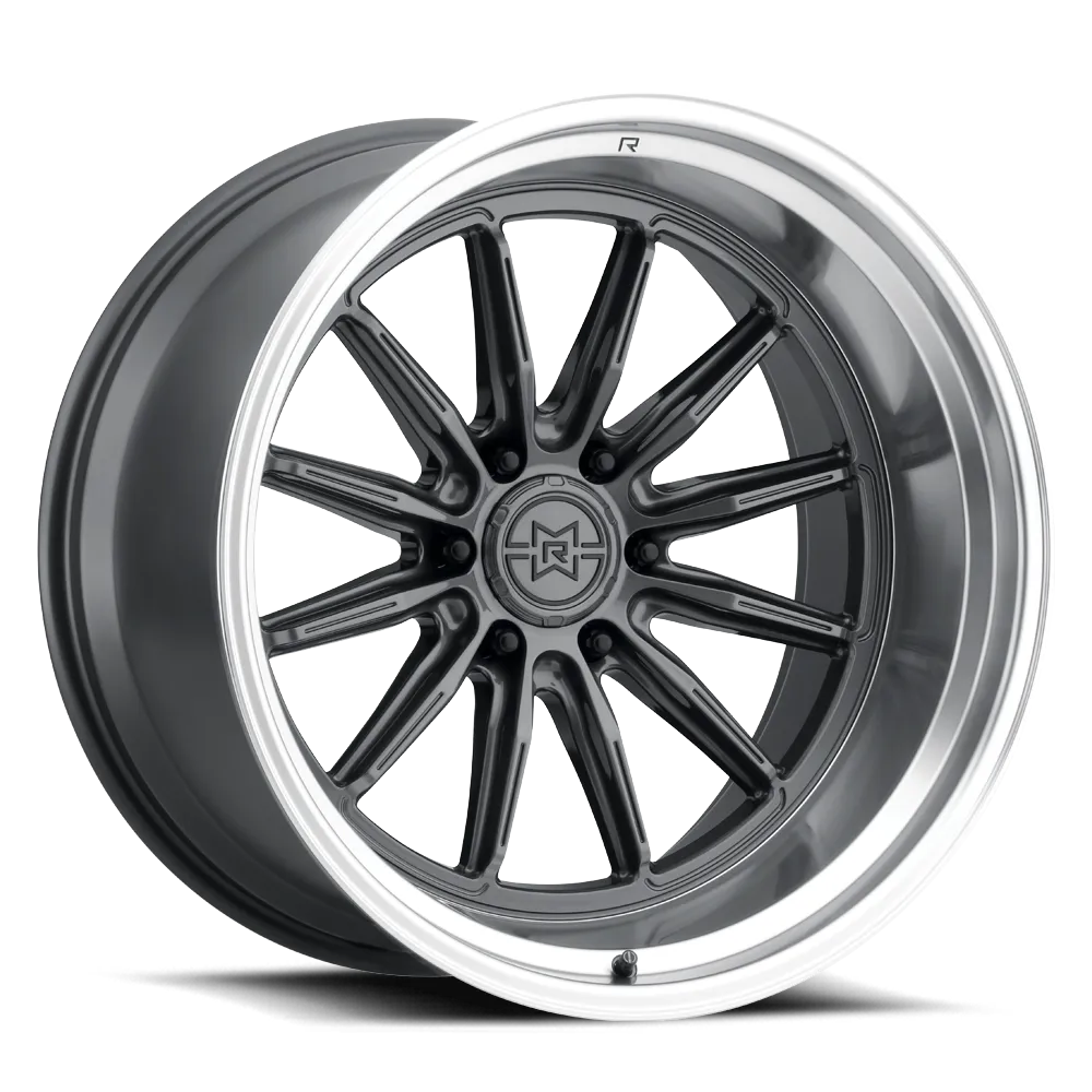 MR803 20x12 -40mm Offset 6x135 87mm Centerbore Gloss Titanium - Machined Lip product image