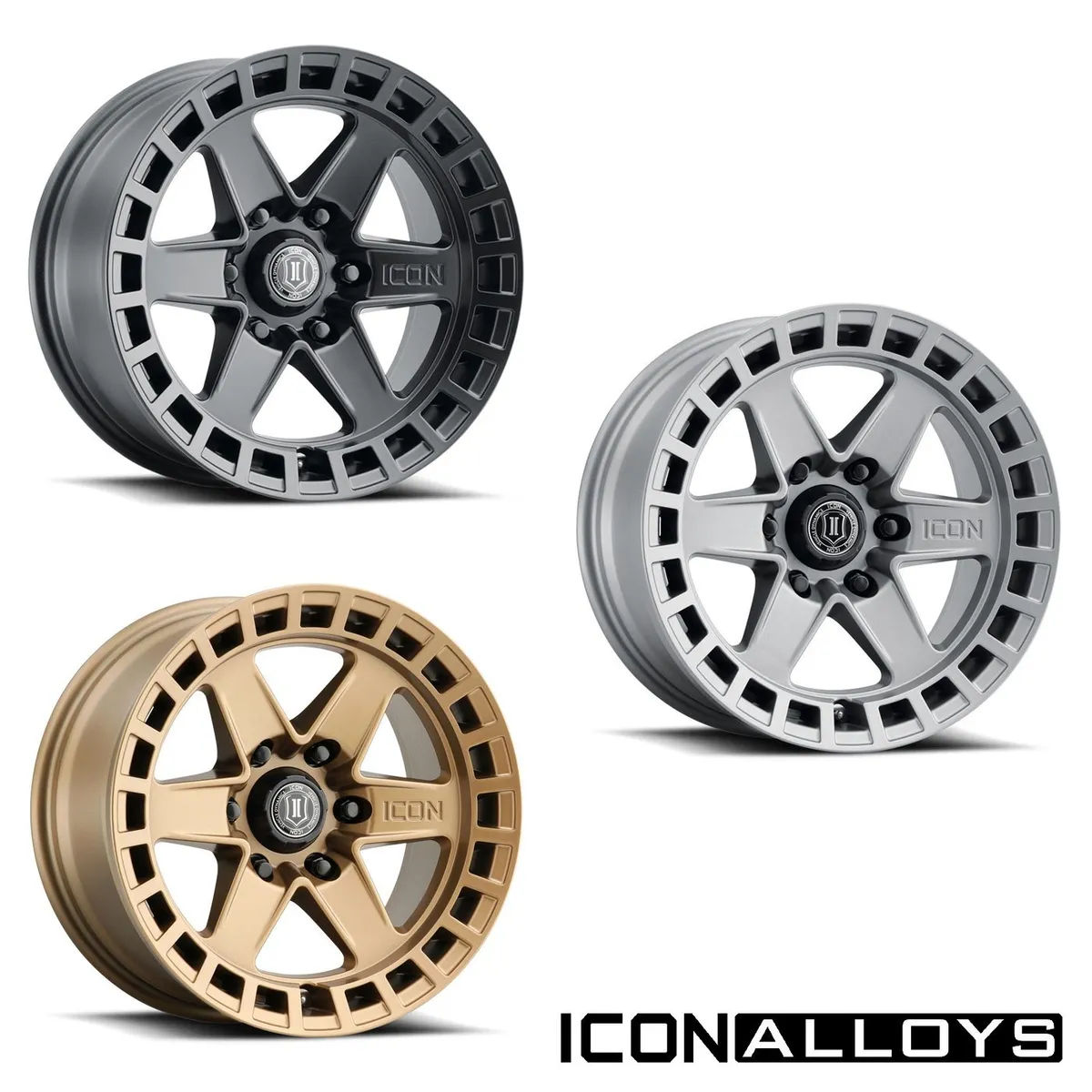 Icon Alloys Raider Titanium17 X 8.5/6 X 135/6 Mm/5in Bs product image