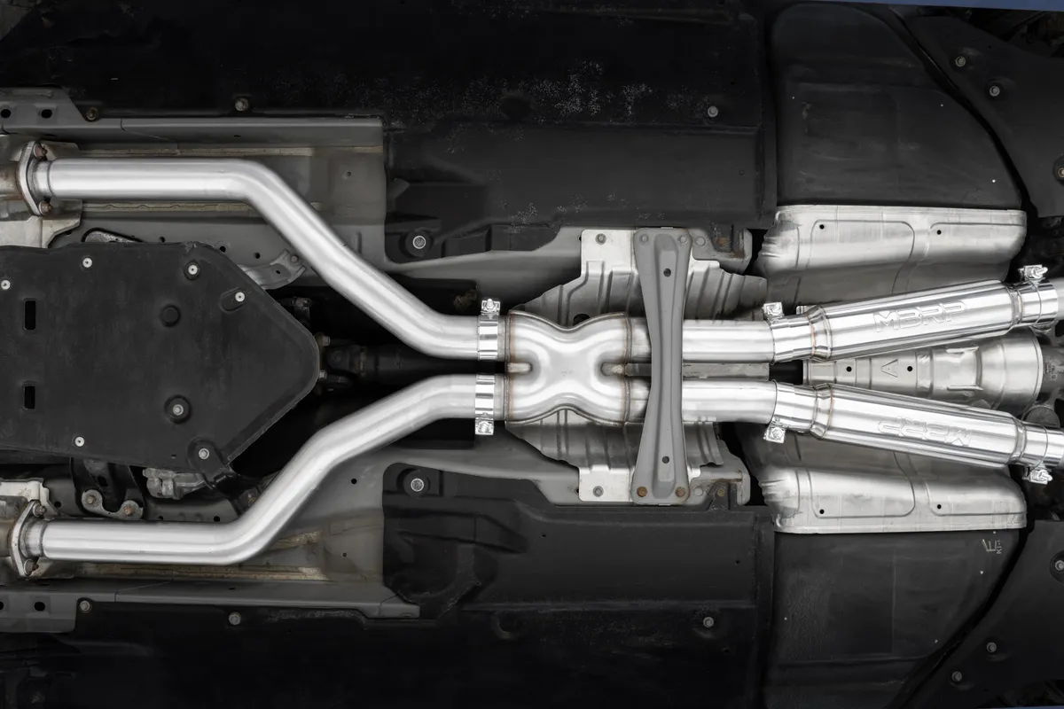 MBRP Exhaust 2016-2024 Infiniti Q50 3.0L 3 Inch Cat-Back Dual Split Rear Exit Tour Version T304 Stainless Steel MBRP