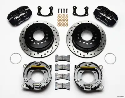 Wilwood Brakes Wilwood FDP-LP 11.00in P-Brake Kit Drilled New Big Ford 2.50in Offset
