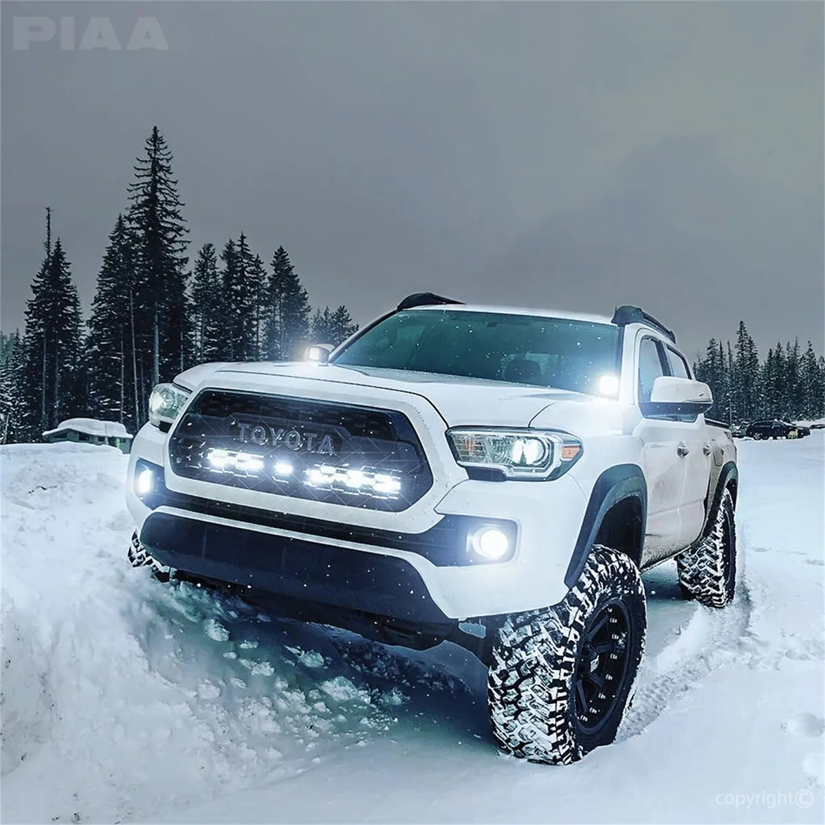 Quad Series LED Light Bar Kit; 20 in.; Dual Row; Combo Beam; Single; product image
