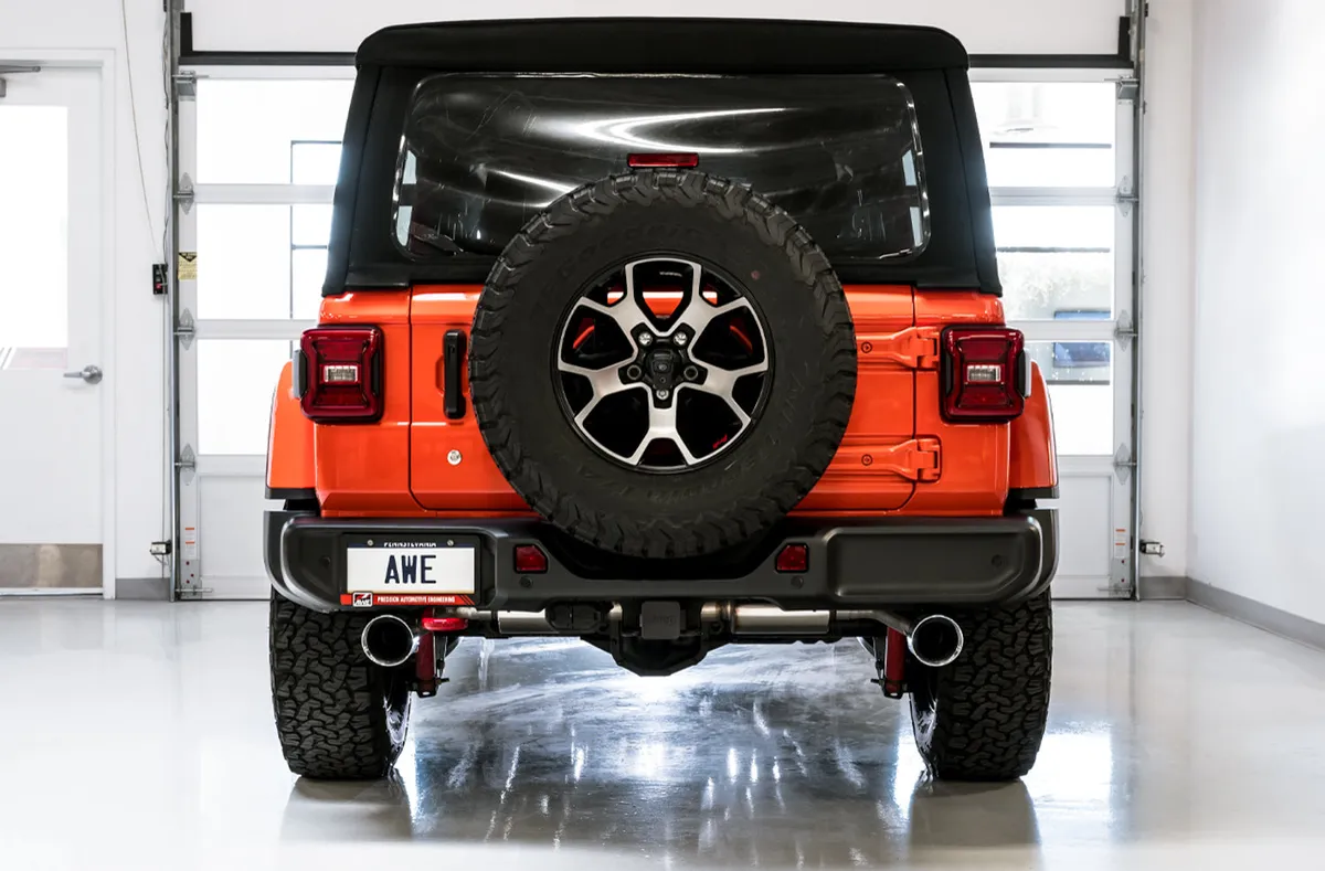 AWE Exhaust Suite for the 3.6L Jeep JL/JLU Wrangler product image