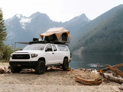 Front Runner Toyota Tundra Crew Max 2007-Current Slimline II Roof Rack Kit Low Profile