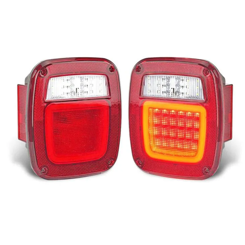 Jeep Wrangler LED Tail Light Assembly for 1979-2006 TJ YJ CJ product image