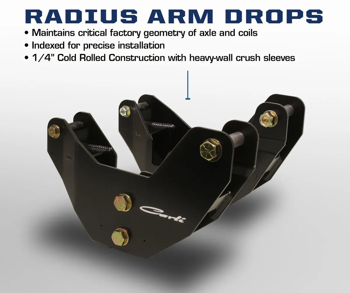 Radius Arm Drop Bracket Ram 2014-18 250 4x4 2013-18 3500 4x4 product image